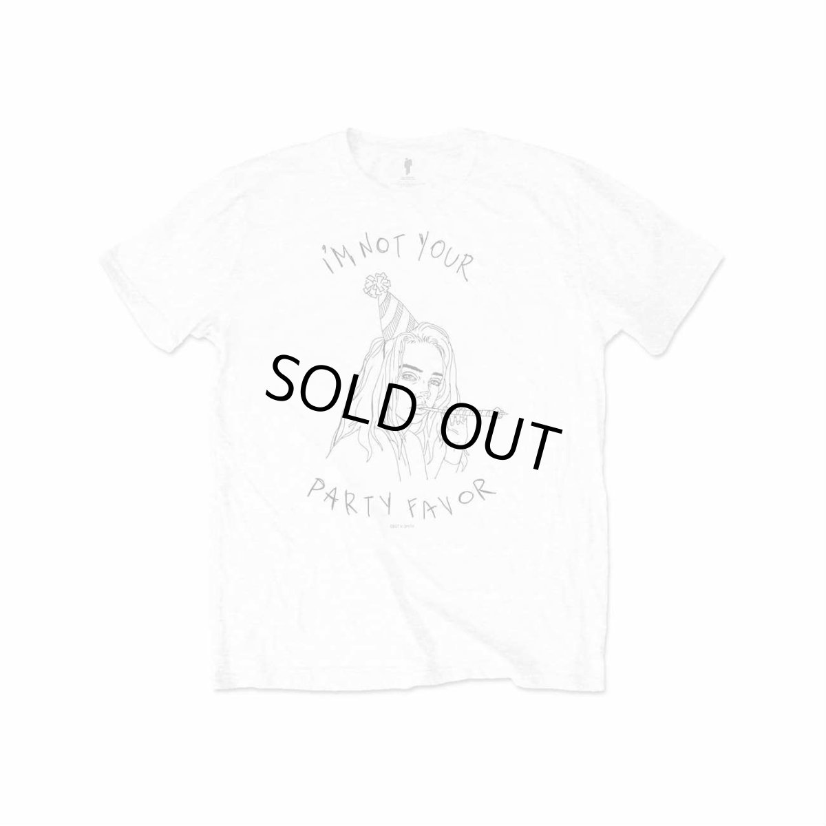 画像1: Billie Eilish Tシャツ ビリー・アイリッシュ Party Favor (1)
