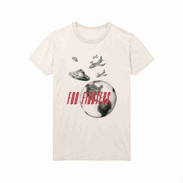 画像1: Foo Fighters バンドTシャツ フー・ファイターズ UFO Planes (1)