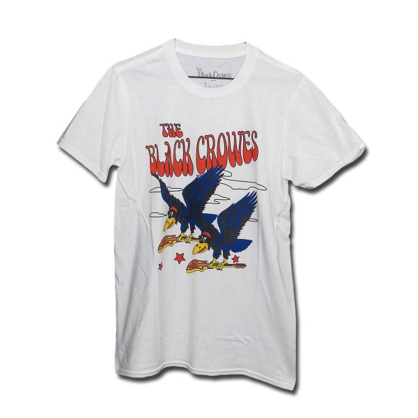 画像1: Black Crowes バンドTシャツ ブラック・クロウズ Flying Crowes (1)