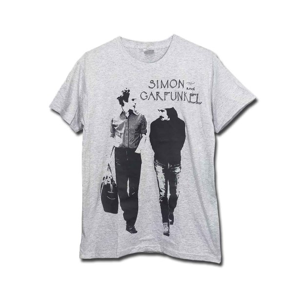 画像1: Simon & Garfunkel Tシャツ サイモン＆ガーファンクル Walking GREY (1)