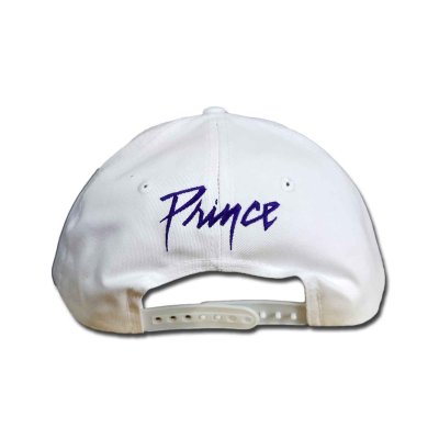 画像1: Prince スナップバックキャップ プリンス Purple Symbol WHITE