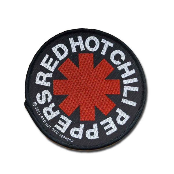 画像1: Red Hot Chili Peppers パッチ／ワッペン レッド・ホット・チリ・ペッパーズ Asterisk (1)