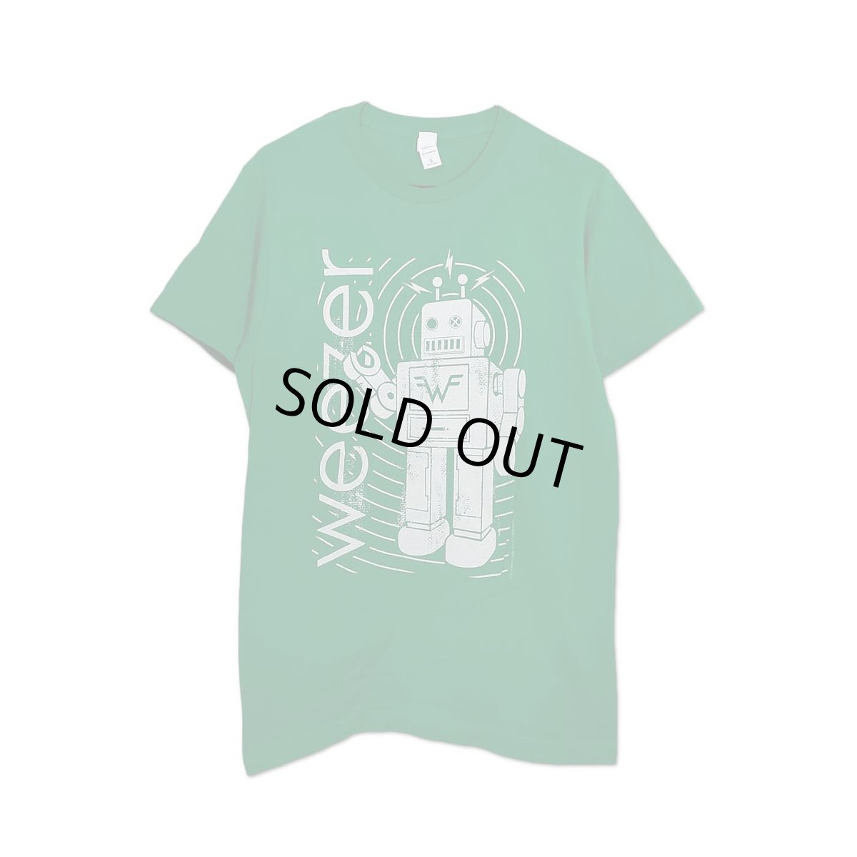 画像1: Weezer バンドTシャツ ウィーザー Robot (1)