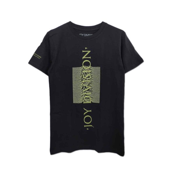 画像1: Joy Division バンドTシャツ ジョイ・ディヴィジョン Blended Pulse BLACK (1)