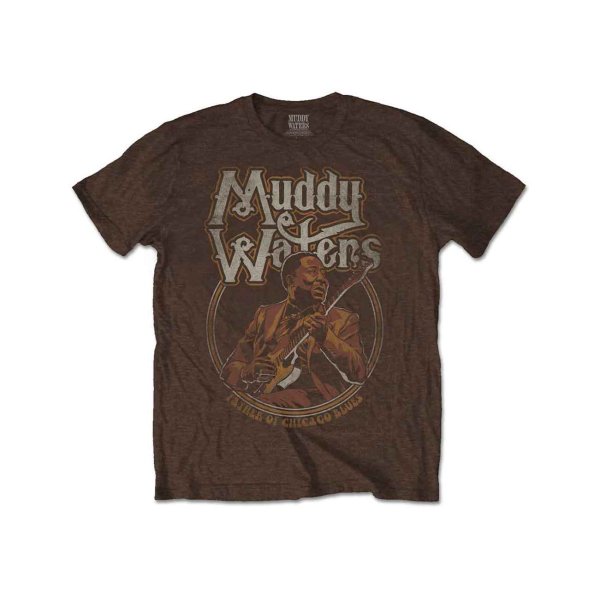 画像1: Muddy Waters Tシャツ マディ・ウォーターズ Father Of Chicago Blues (1)