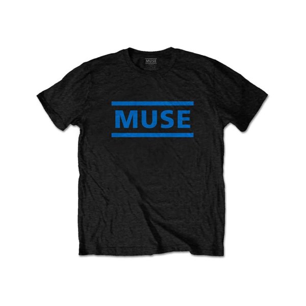 画像1: Muse バンドTシャツ ミューズ Dark Blue Logo (1)