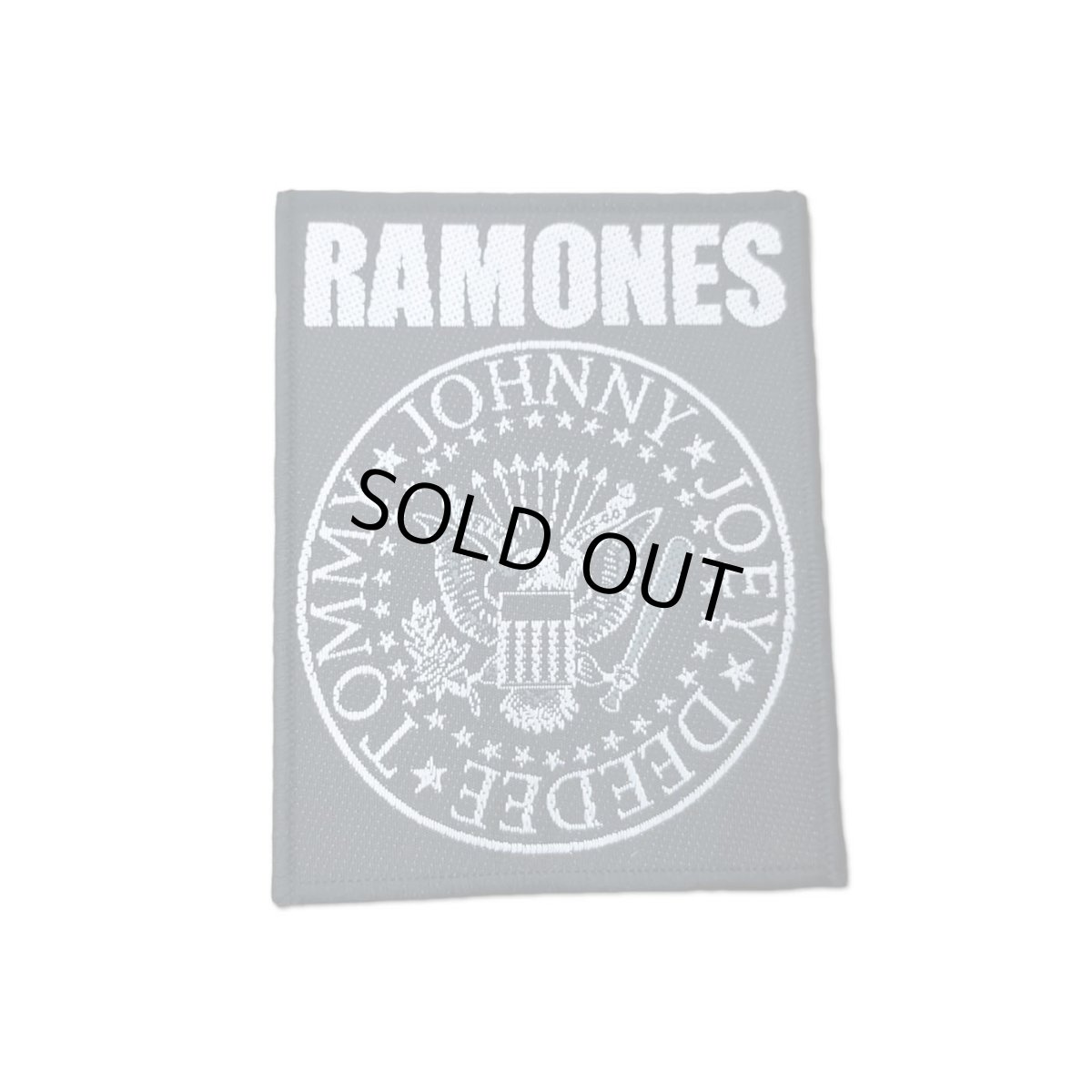 画像1: Ramones パッチ／ワッペン ラモーンズ Classic Seal (1)