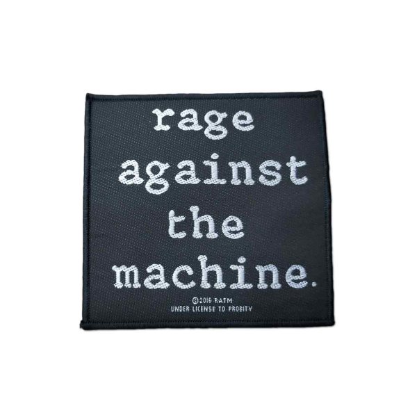 画像1: Rage Against The Machine パッチ／ワッペン レイジ・アゲインスト・ザ・マシーン Logo (1)