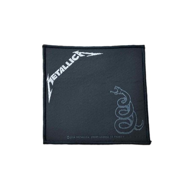 画像1: Metallica パッチ／ワッペン メタリカ Black Album (1)