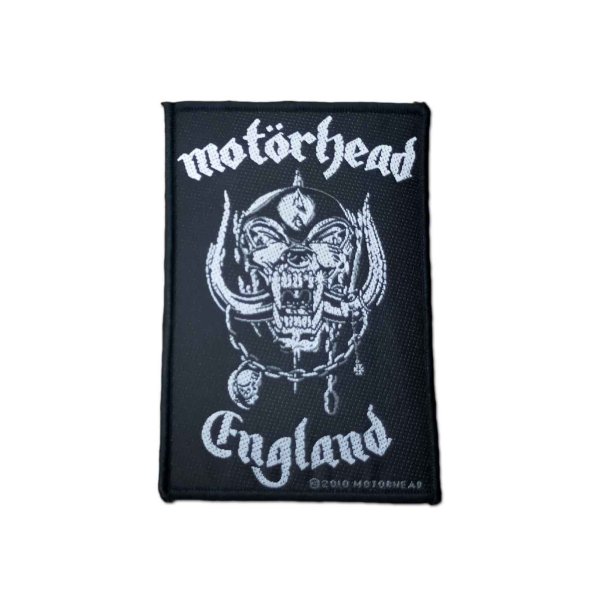 画像1: Motorhead パッチ／ワッペン モーターヘッド England (1)