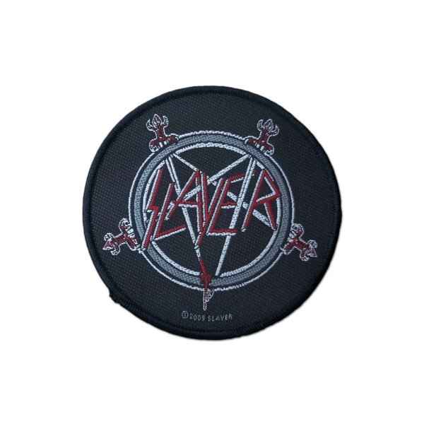 画像1: Slayer パッチ／ワッペン スレイヤー Pentagram (1)