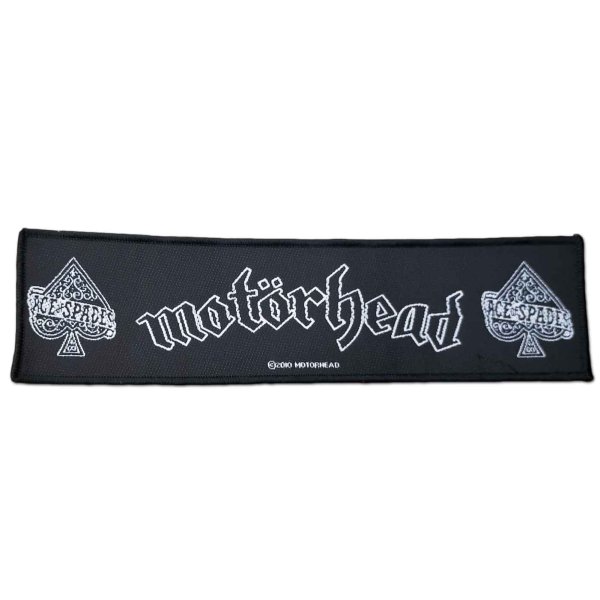 画像1: Motorhead パッチ／ワッペン モーターヘッド Ace Of Spades Strip (1)