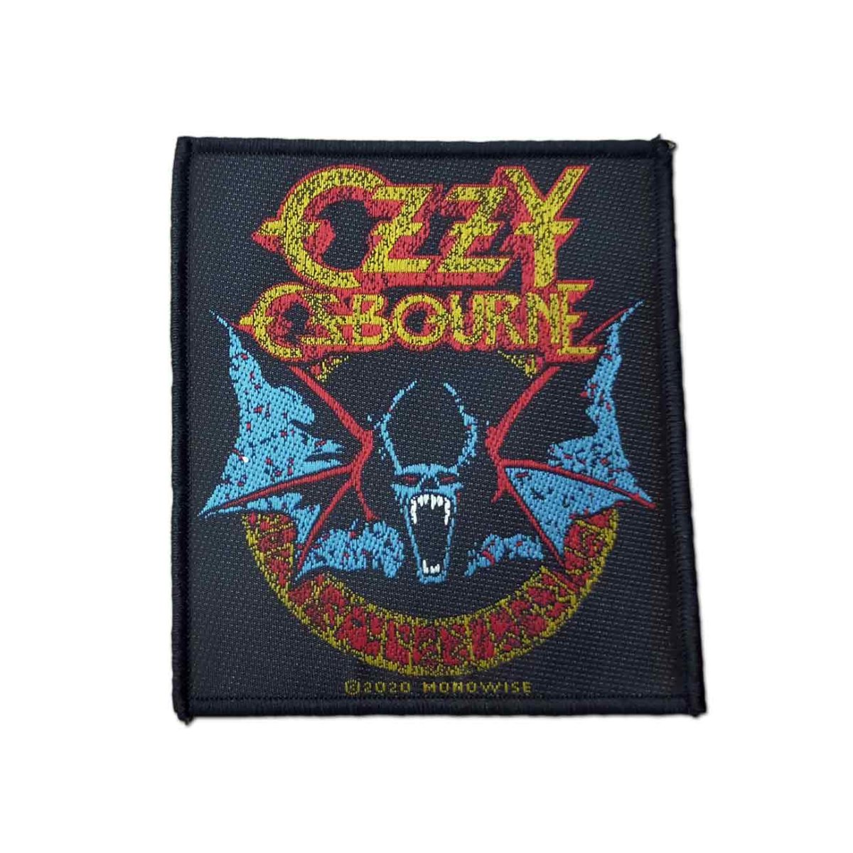 画像1: Ozzy Osbourne パッチ／ワッペン オジー・オズボーン Bat (1)