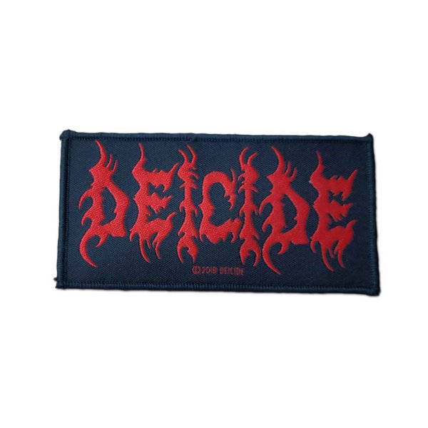 画像1: Deicide パッチ／ワッペン ディーサイド Logo (1)