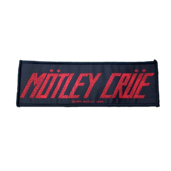 画像1: Motley Crue パッチ／ワッペン モトリー・クルー Logo (1)