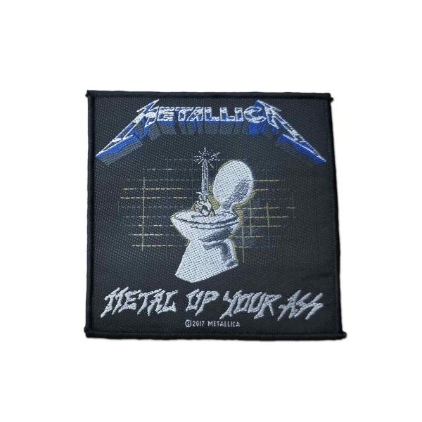 画像1: Metallica パッチ／ワッペン メタリカ Metal Up Your Ass (1)