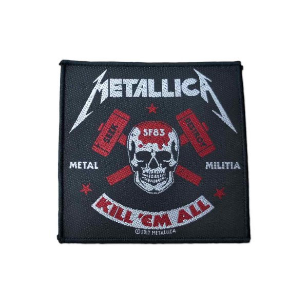 画像1: Metallica パッチ／ワッペン メタリカ Metal Militia (1)