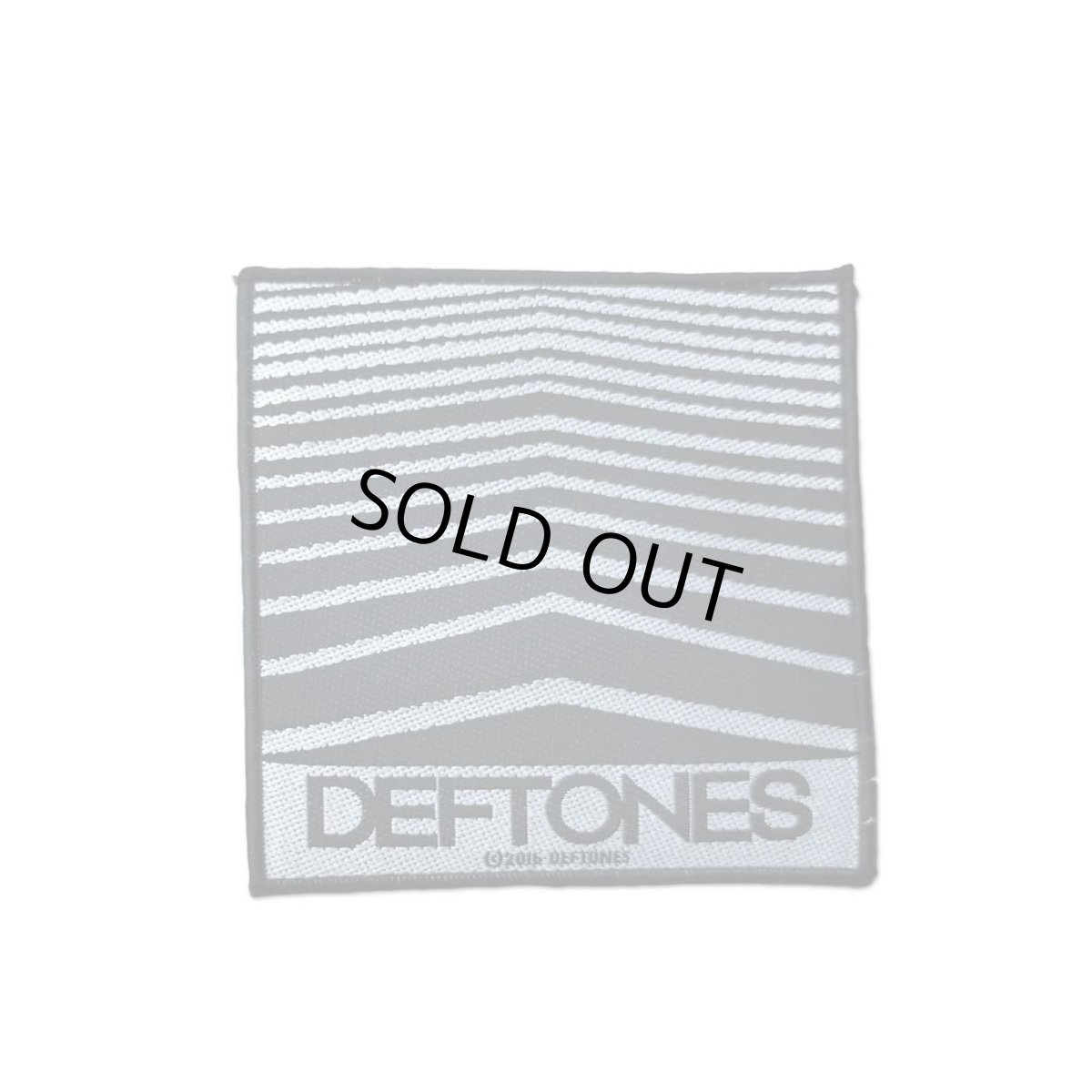 画像1: Deftones パッチ／ワッペン デフトーンズ Abstract Lines (1)