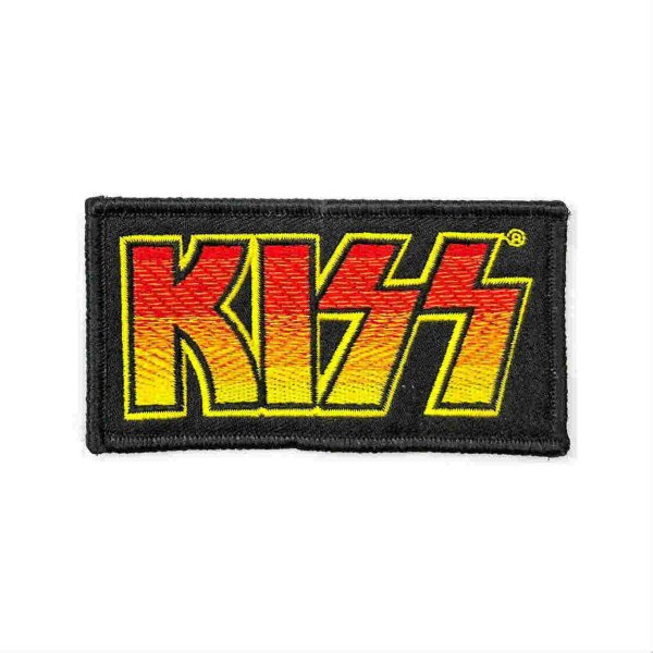 画像1: Kiss アイロンパッチ／ワッペン キッス Classic Logo (1)
