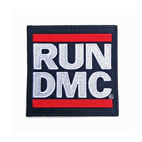 画像1: Run DMC アイロンパッチ／ワッペン ランDMC Logo (1)