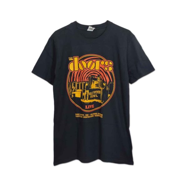 画像1: The Doors バンドTシャツ ザ・ドアーズ Live 68 Retro Circle (1)