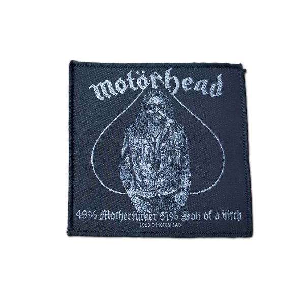 画像1: Motorhead パッチ／ワッペン モーターヘッド 49 Percent (1)