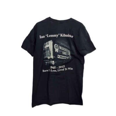 画像1: Motorhead バンドTシャツ モーターヘッド Lemmy Lived To Win