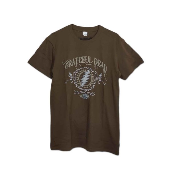 画像1: Grateful Dead バンドTシャツ グレイトフル・デッド Bolt BROWN (1)