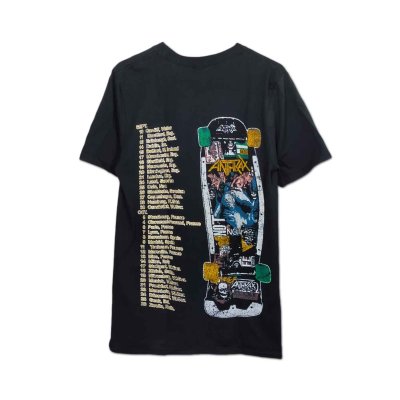 画像1: Anthrax バンドTシャツ アンスラックス Skater Notman Vintage