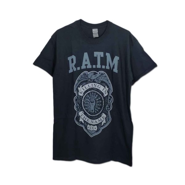 画像1: Rage Against The Machine バンドTシャツ レイジ・アゲインスト・ザ・マシーン Police Badge (1)