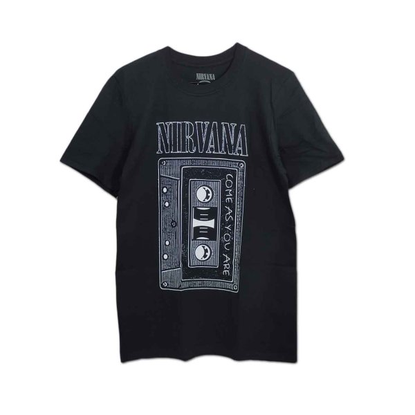 画像1: Nirvana バンドTシャツ ニルヴァーナ Come As You Are Tape (1)