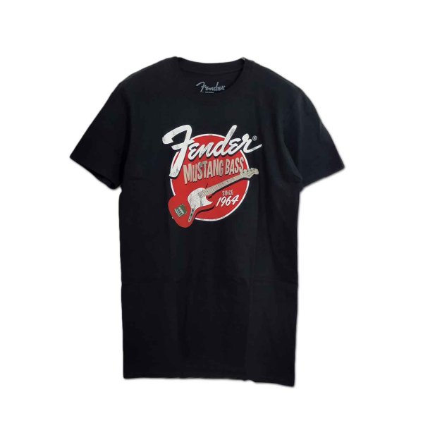 画像1: Fender Tシャツ フェンダー Mustang Bass (1)