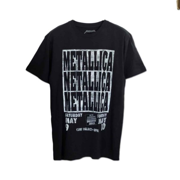 画像1: Metallica バンドTシャツ メタリカ Cow Palace (1)