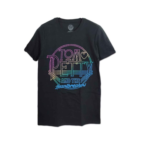 画像1: Tom Petty And The Heartbreakers バンドTシャツ トム・ペティ Circle Logo (1)