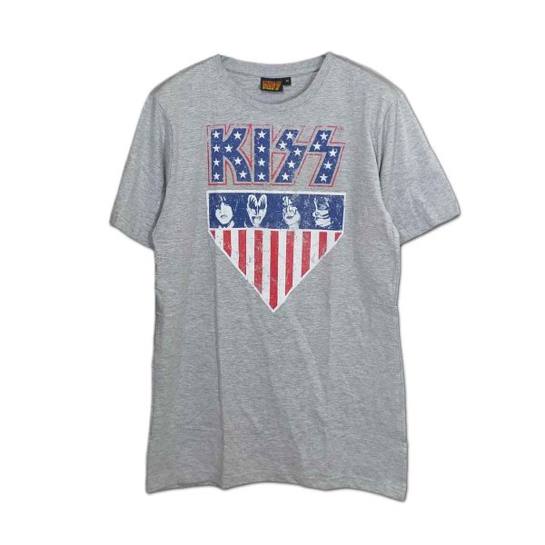 画像1: Kiss バンドTシャツ キッス Stars And Stripes (1)