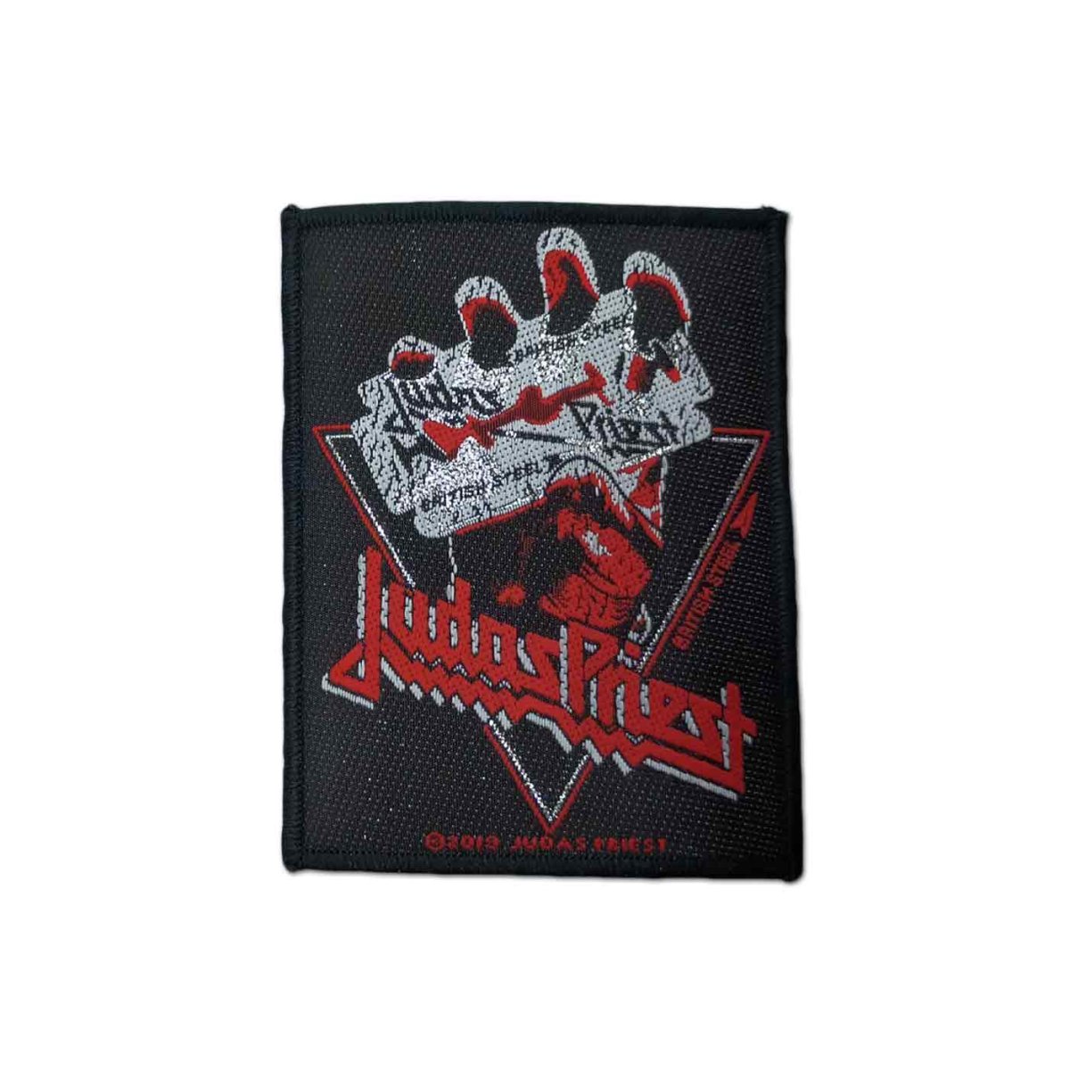 画像1: Judas Priest パッチ／ワッペン ジューダス・プリースト British Steel Vintage (1)