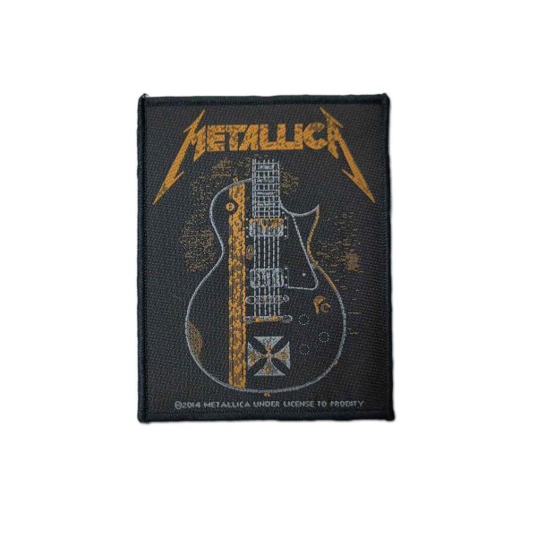 画像1: Metallica パッチ／ワッペン メタリカ Hetfield Guitar (1)