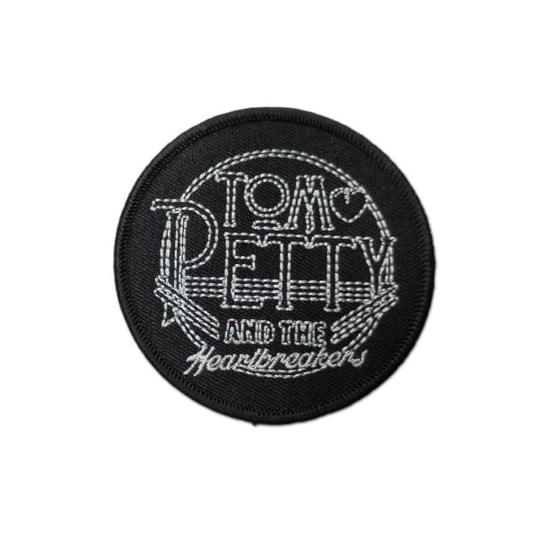 画像1: Tom Petty And The Heartbreakers アイロンパッチ／ワッペン トム・ペティ Circle Logo (1)