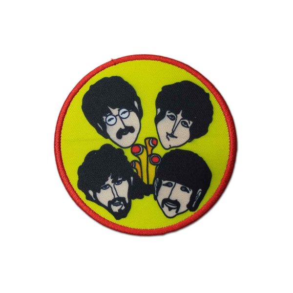 画像1: The Beatles パッチ／ワッペン ザ・ビートルズ Heads (1)