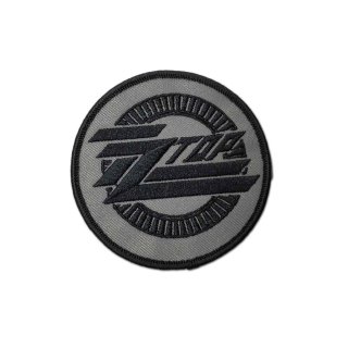 ZZ Top アイロンパッチ／ワッペン ZZトップ Metallic Logo