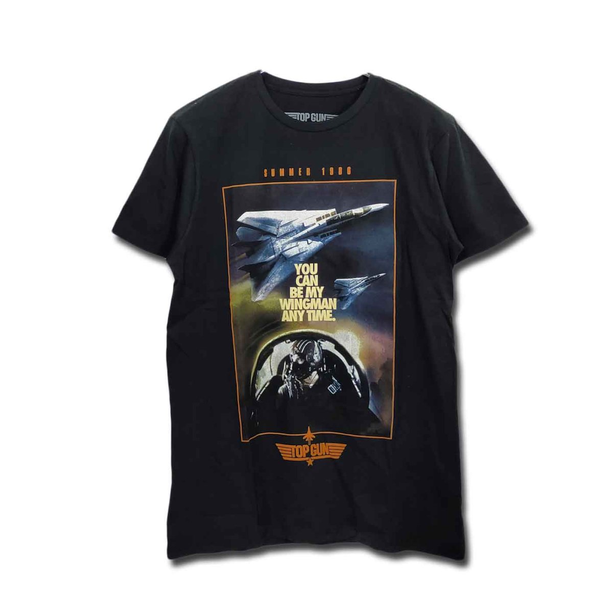 画像1: Top Gun ムービーTシャツ トップガン Wingman Poster (1)