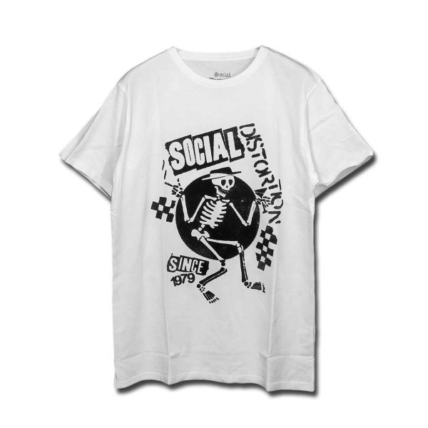 画像1: Social Distortion バンドTシャツ ソーシャル・ディストーション Checker (1)