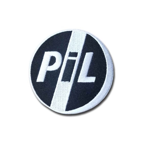 画像1: PiL Public Image Ltd アイロンパッチ／ワッペン パブリック・イメージ・リミテッド Logo (1)