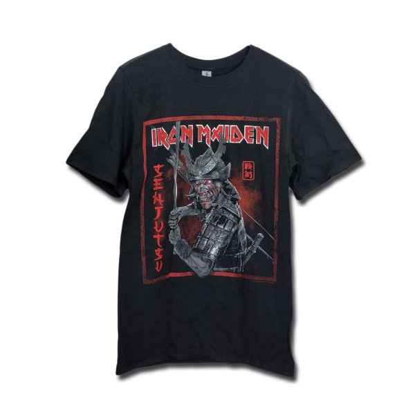 画像1: Iron Maiden バンドTシャツ アイアン・メイデン Senjutsu Cover Distressed (1)
