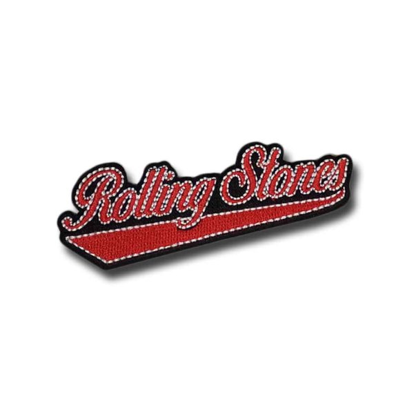 画像1: The Rolling Stones アイロンパッチ／ワッペン ローリング・ストーンズ Baseball Logo (1)