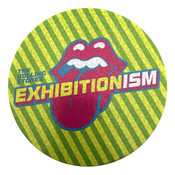 画像1: The Rolling Stones 500ピースジグソーパズル ローリング・ストーンズ Exhibitionism Round (1)