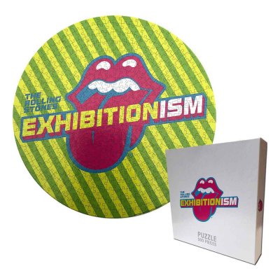 画像1: The Rolling Stones 500ピースジグソーパズル ローリング・ストーンズ Exhibitionism Round