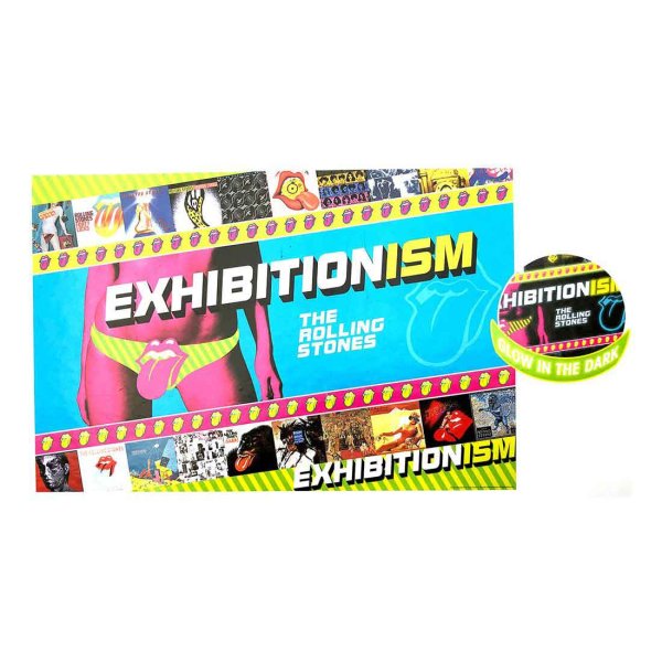 画像1: The Rolling Stones 500ピースジグソーパズル ローリング・ストーンズ Exhibitionism Glow In The Dark (1)