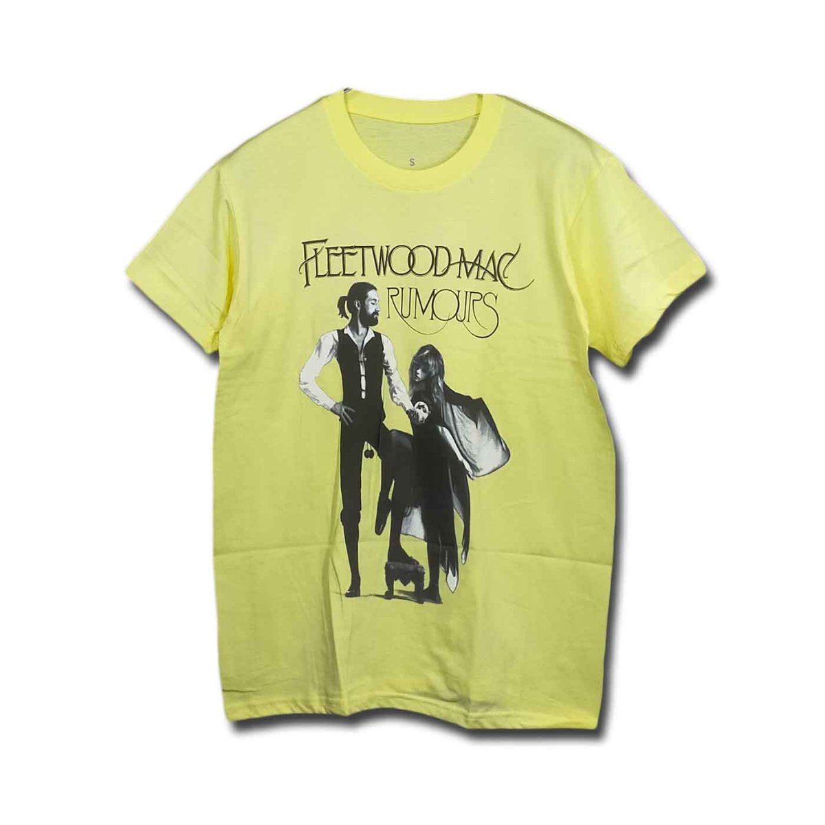 画像1: Fleetwood Mac バンドTシャツ フリートウッド・マック Rumours YELLOW (1)