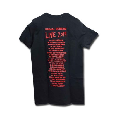 画像1: Primal Scream バンドTシャツ プライマル・スクリーム Maximum Rock 'N' Roll